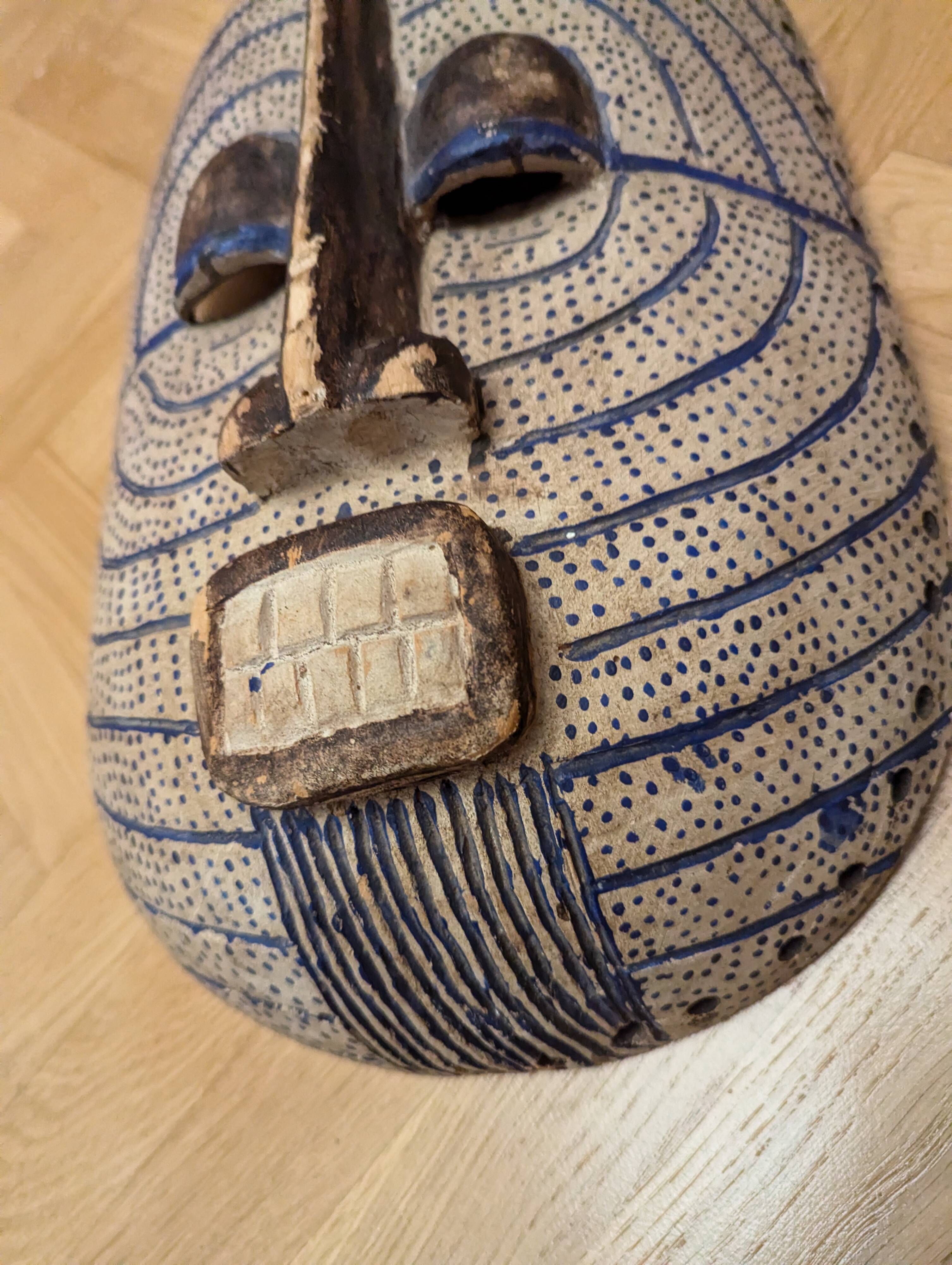 African mask songye kifwebe