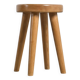 Tabouret en Pin par René Martin, France, circa 1965