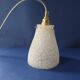 Scandinavian Perspex pendant light from the 70s, vintage France - newly electrified