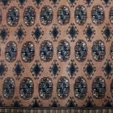 Turkish wool rug with Tekke pattern 211x126cm