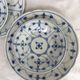 Breakfast coquetiers and porcelain plates