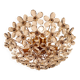 Italian ceiling light in Murano glass, 1970.