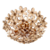 Italian ceiling light in Murano glass, 1970.