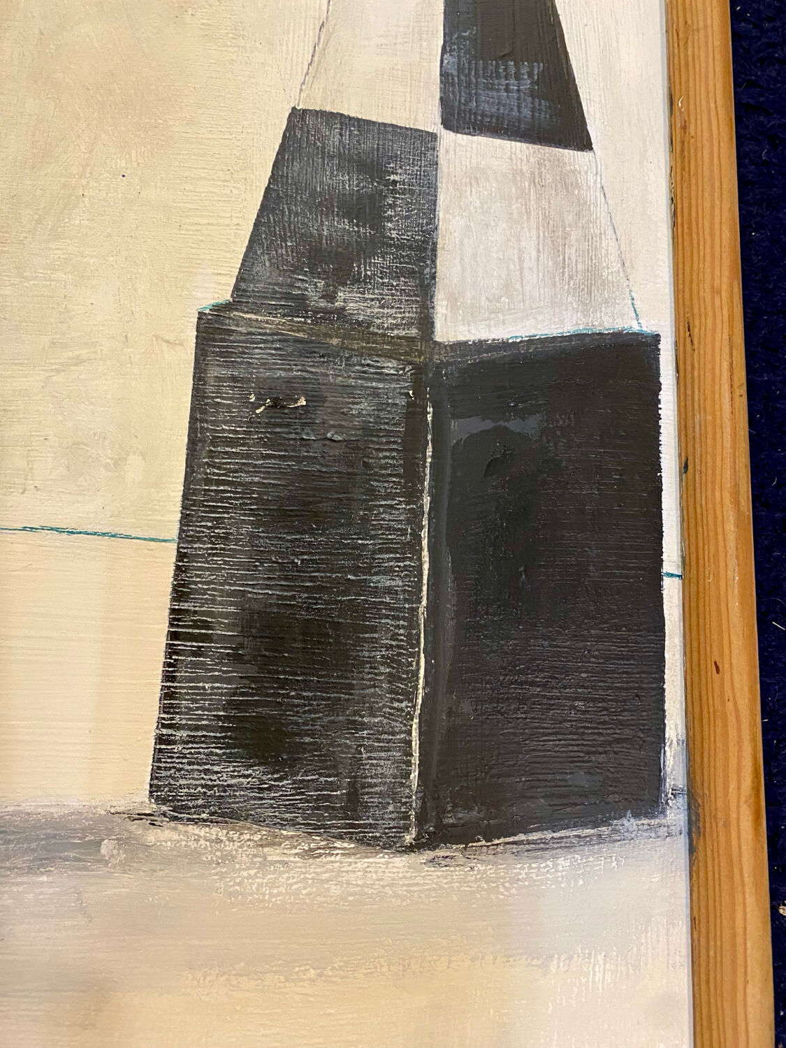 Modern geometric table