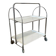 Vintage chrome folding bar/side table