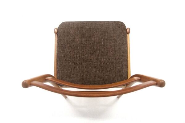 4 chaises scandinaves en teck et en chêne, Suède 1960