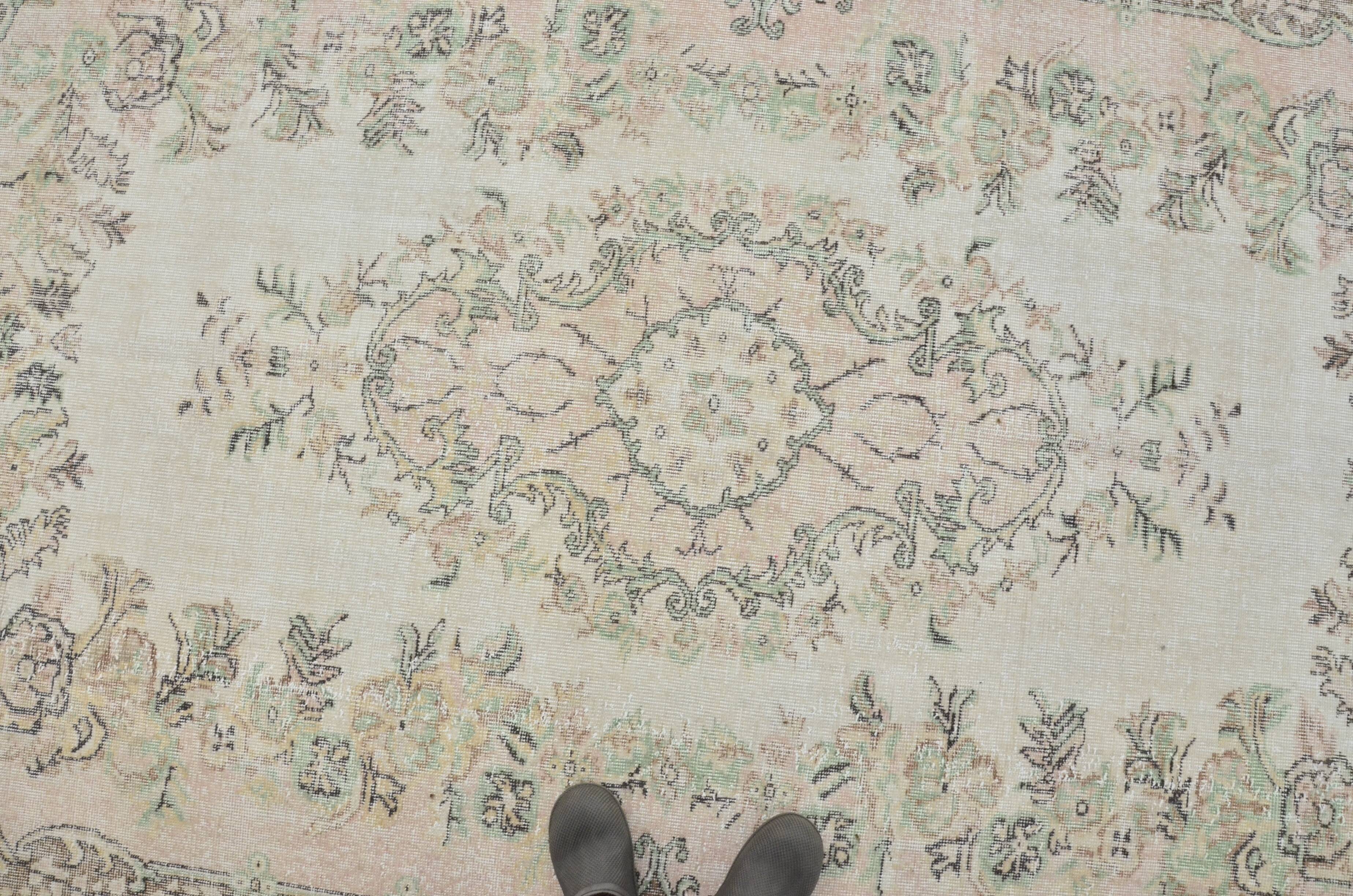 Turkish Oushak Handmade Carpet sku 3162