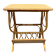 Rattan bedside table