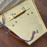 Vintage shell Murano wall lamp