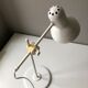 Lampe de bureau orientable blanche