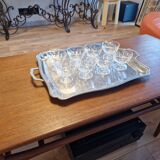 Set of 8 glass cups by Arcoroc