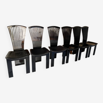Set of 6 chairs by Pietro Constantini