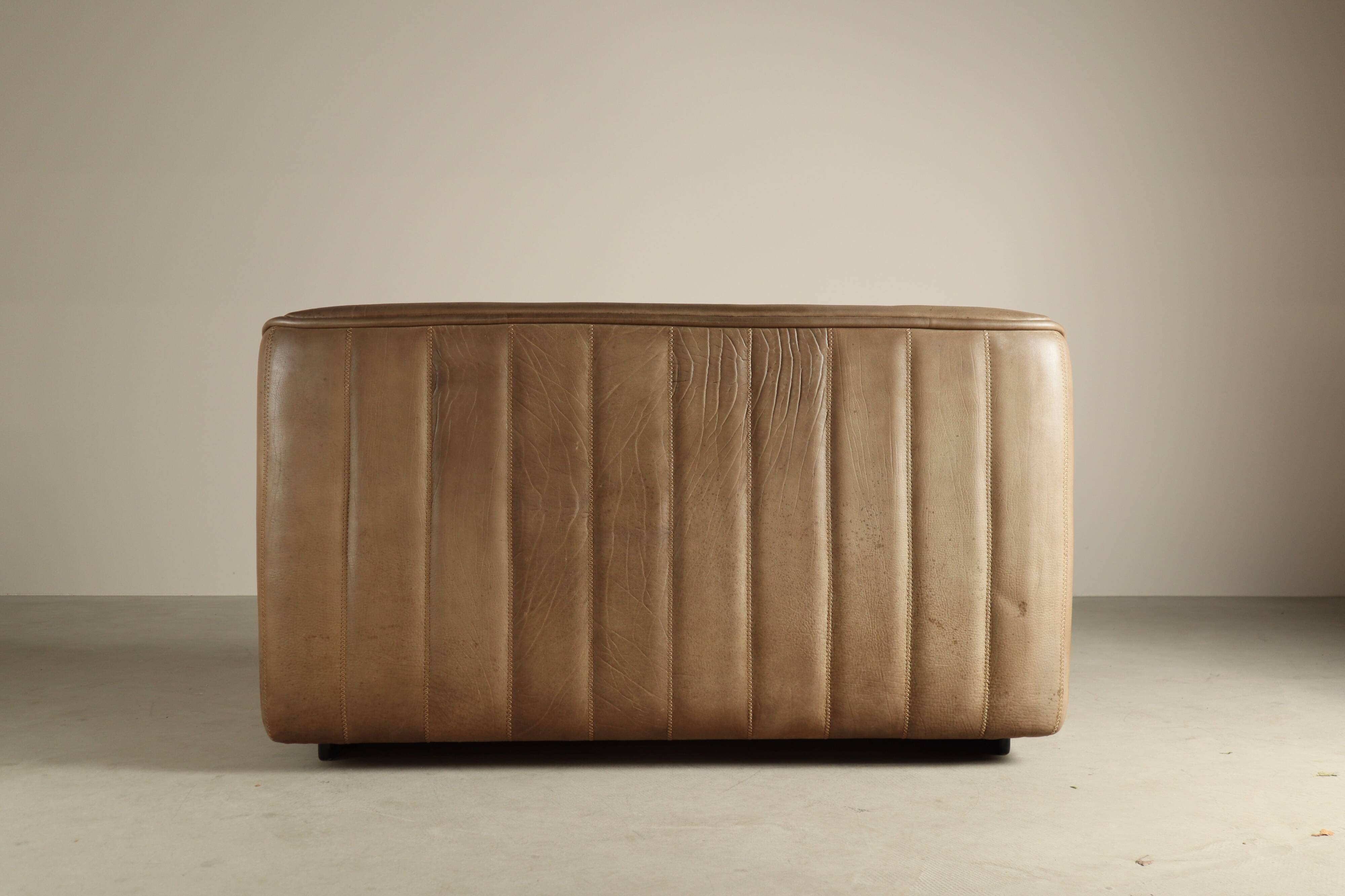 De Sede DS-84 two-seater sofa, Switzerland, 1970s