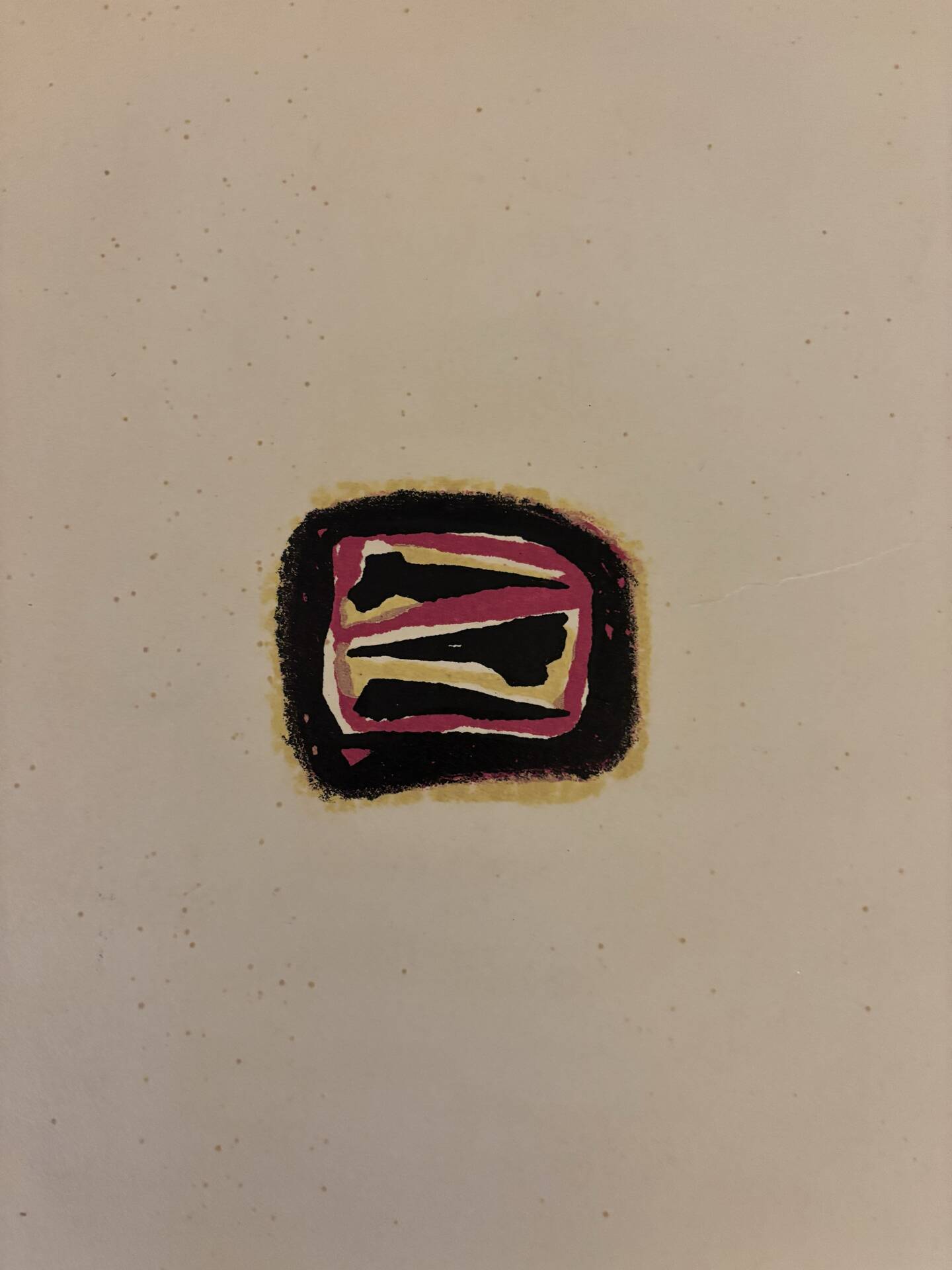 Original Lithograph Alfred MANESSIER 1954 signed numbered XXth Century