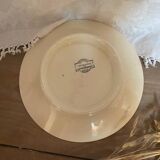Sarreguemines and Digoin plate on pedestal