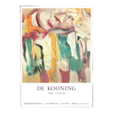 Willem de Kooning exhibition poster