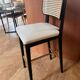 Tabouret Cannage Red Edition noir