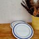 Set of 4 vintage Italian flat plates