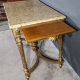 Console Table in Golden Wood, Louis XVI style – 2nd part 19th century