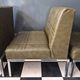 Ensemble suite de 3 chauffeuses fauteuils Vintage
