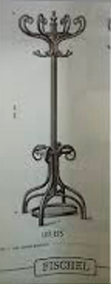 Coatrack Hanger No.107H by Alexander for Fischel, 1920 - Art Nouveau