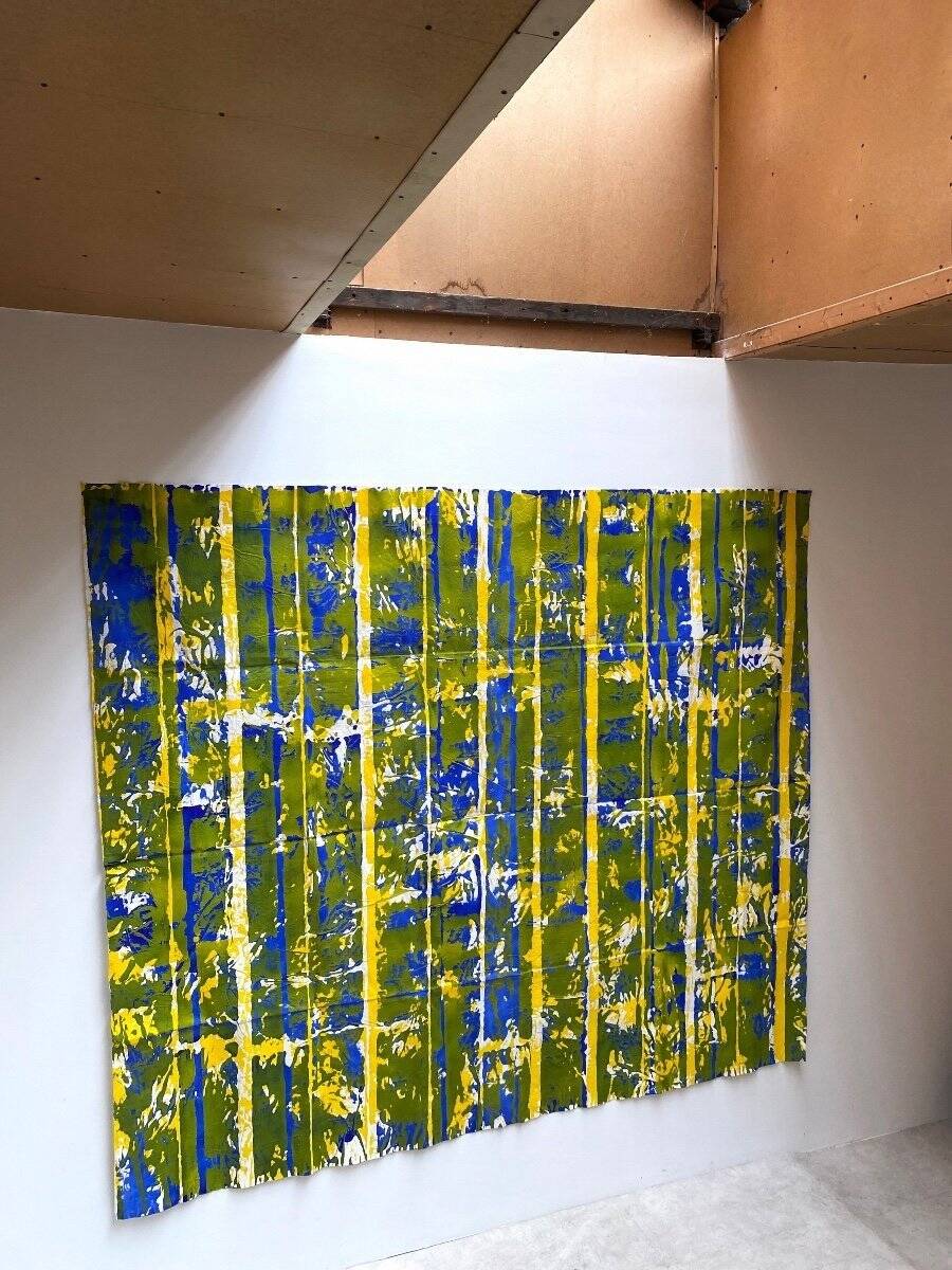 Important painting by Claire Pichaud