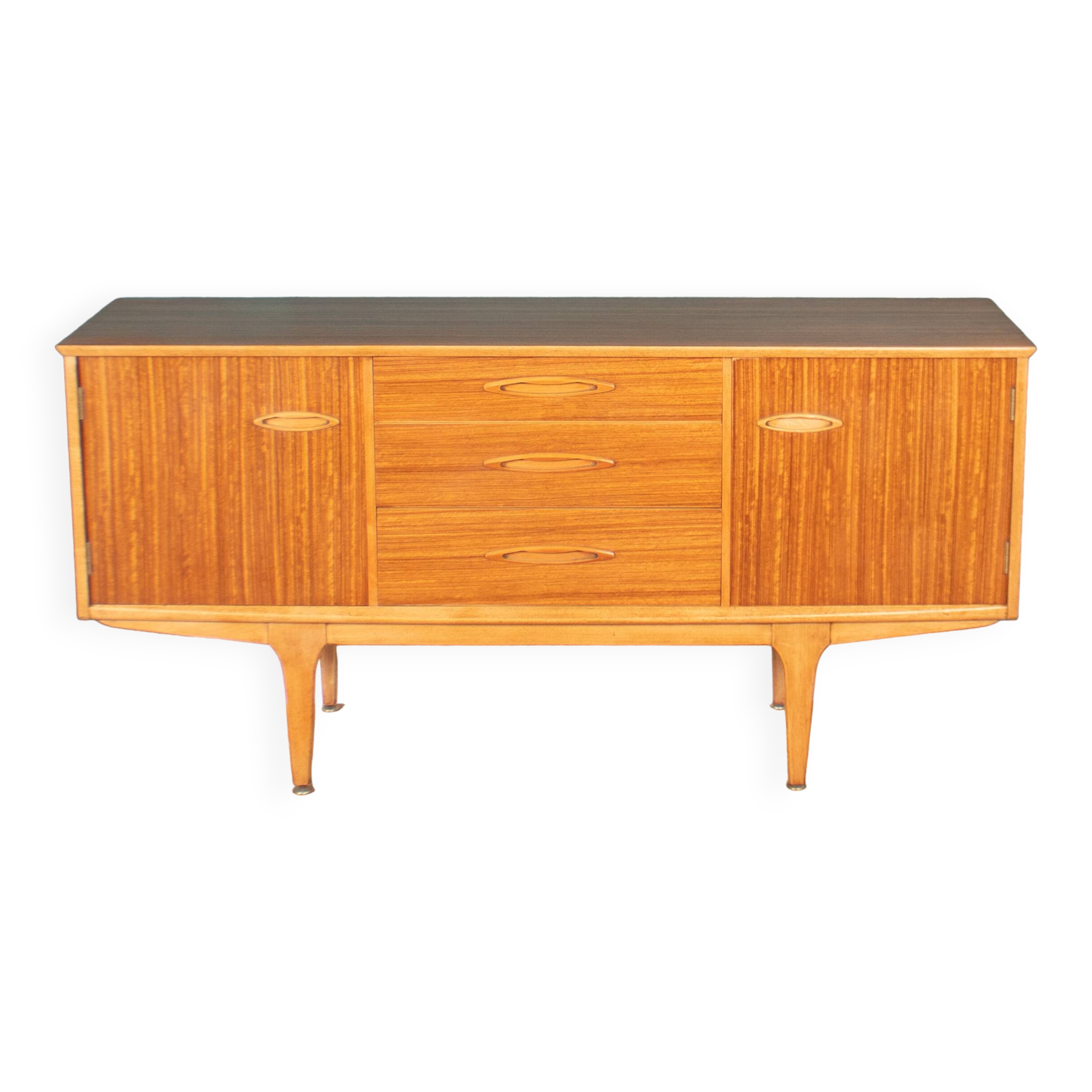 Walnut Retro 1960s Medium Jentique Mid Century Sideboard