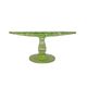 Assiette à gâteau vintage en uranium, années 1940