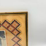Photo frame with embroidery