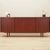 Buffet en teck, design danois, années 60, designer : EW Bach