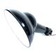 BLACK ENAMELLED TOLE WALL LAMP 1940 LEGRAND Ø 25 CM