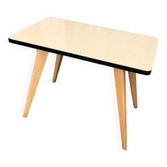 Table basse formica et bois