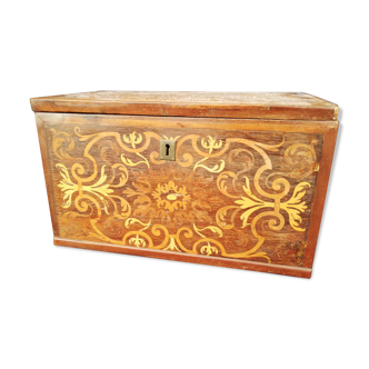 Wooden box, late 18th century