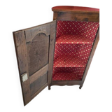 corner made with an old kneading trough