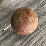 Old wooden bowling game