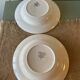 Antique Sarreguemines Prairial plates from the 1930s