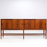 Unusual highboard or sideboard in rosewood Denmark 1967