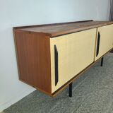 1960s Scandinavian vintage teak modernist sideboard
