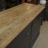 Commercial furniture has 4 large drawers fir 1930
