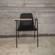 Chaise d'école vintage 1950 à tablette écritoire – Style Prouvé / Hitier