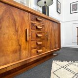 Art Deco walnut sideboard