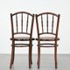 Set of 2 wooden vintage bistro chairs Jacob & Josef Kohn Wien