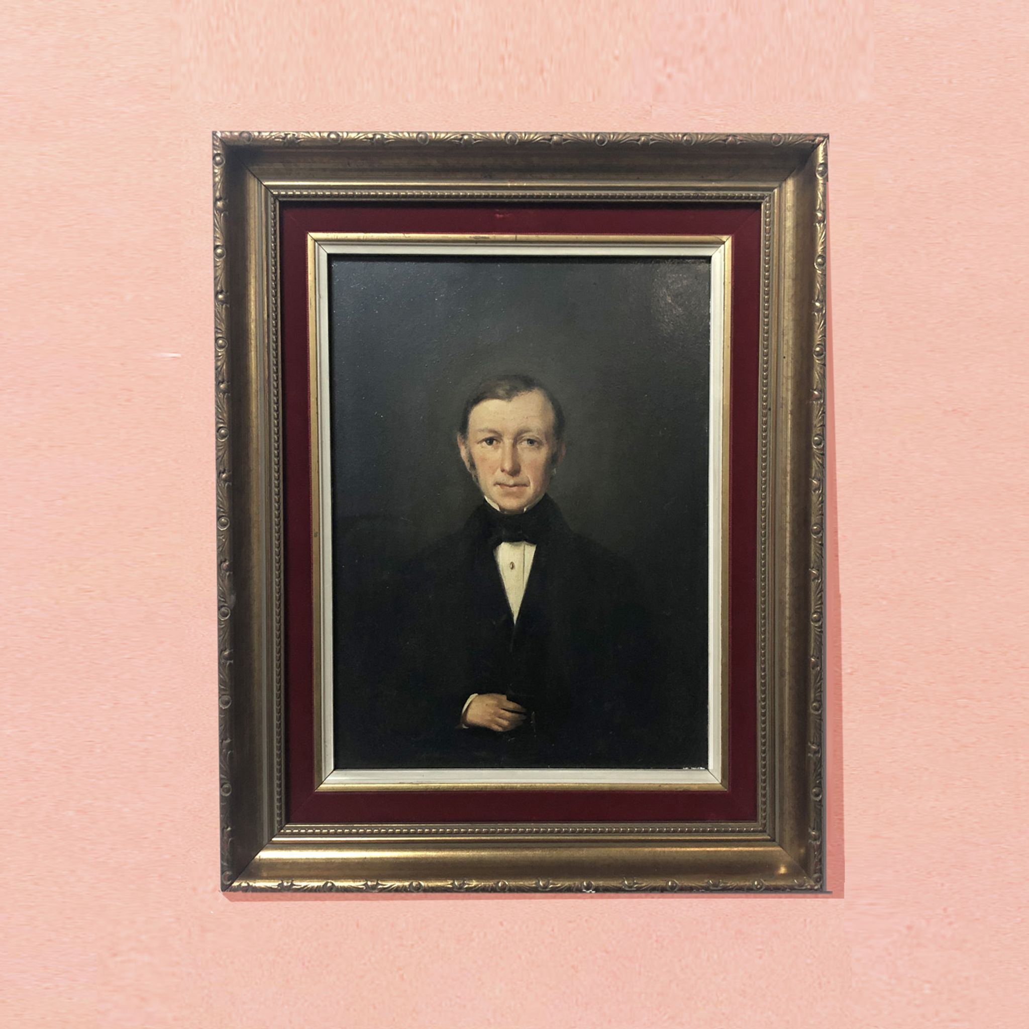 Painting "Portrait of Monsieur Jaumot"