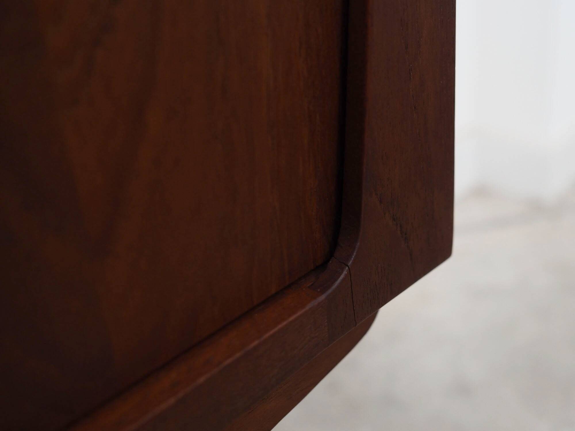Teak highboard, Danish design, 1960s, production: Denmark
