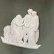 Sage green jasperware catchall Wedgwood