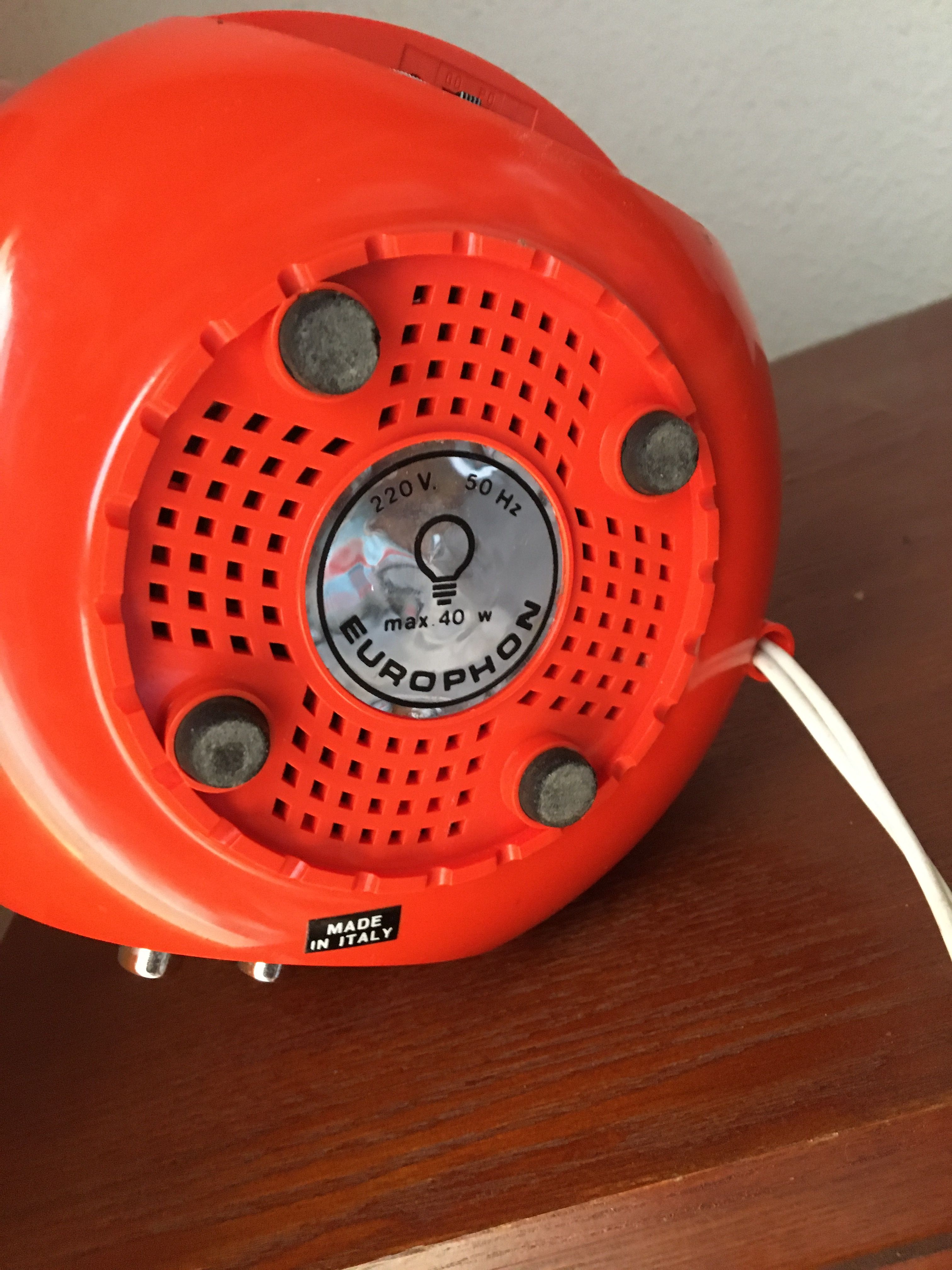 Europhon radio lamp by Adriano Rampoldi | Selency