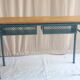 Vintage desk with 2 metal lockers and chair