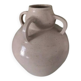 Betzy augeron (1882-1976) grand vase ceramique / grès vernis 1930 lol-