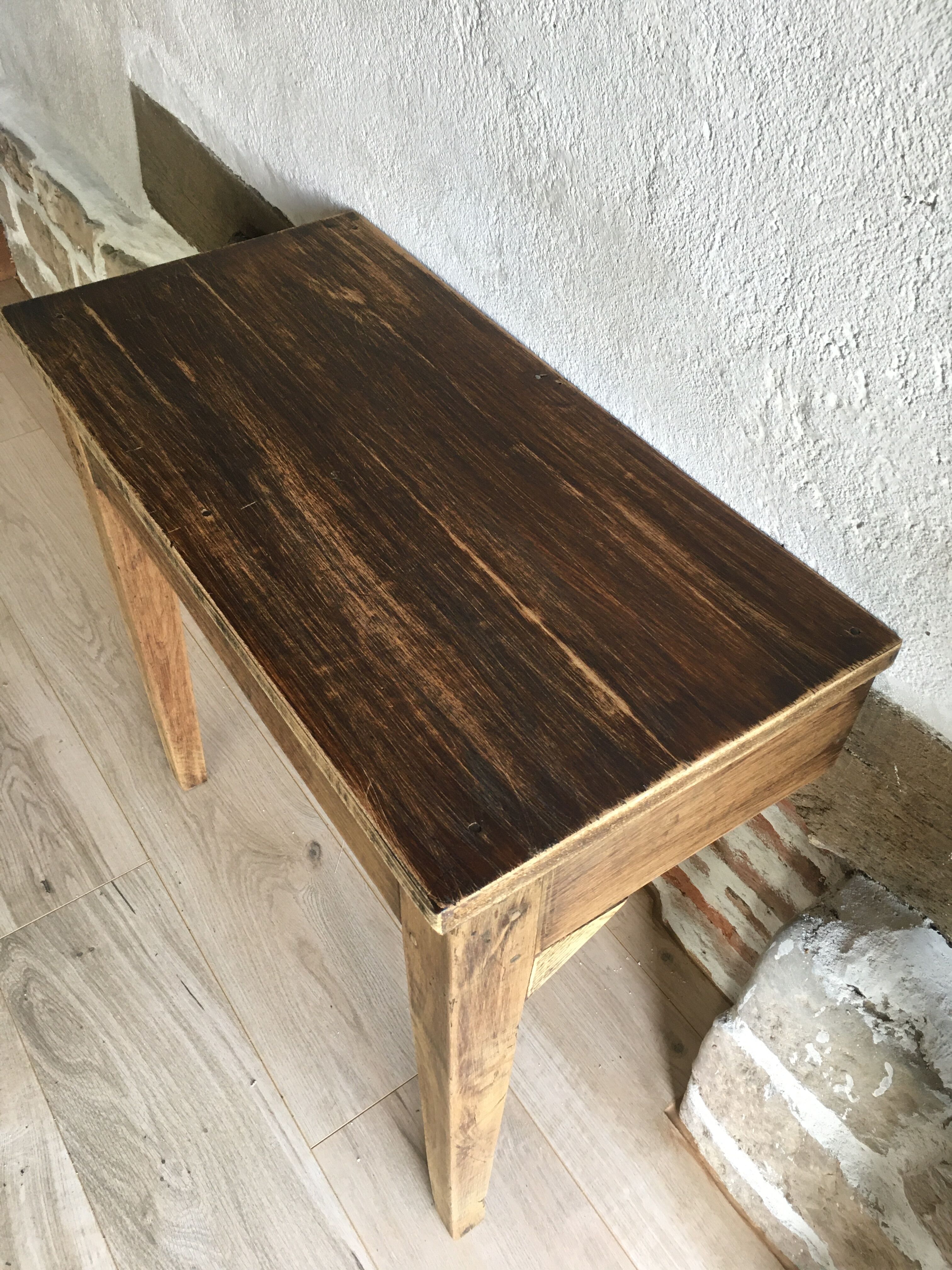 Rustic console 3 feet