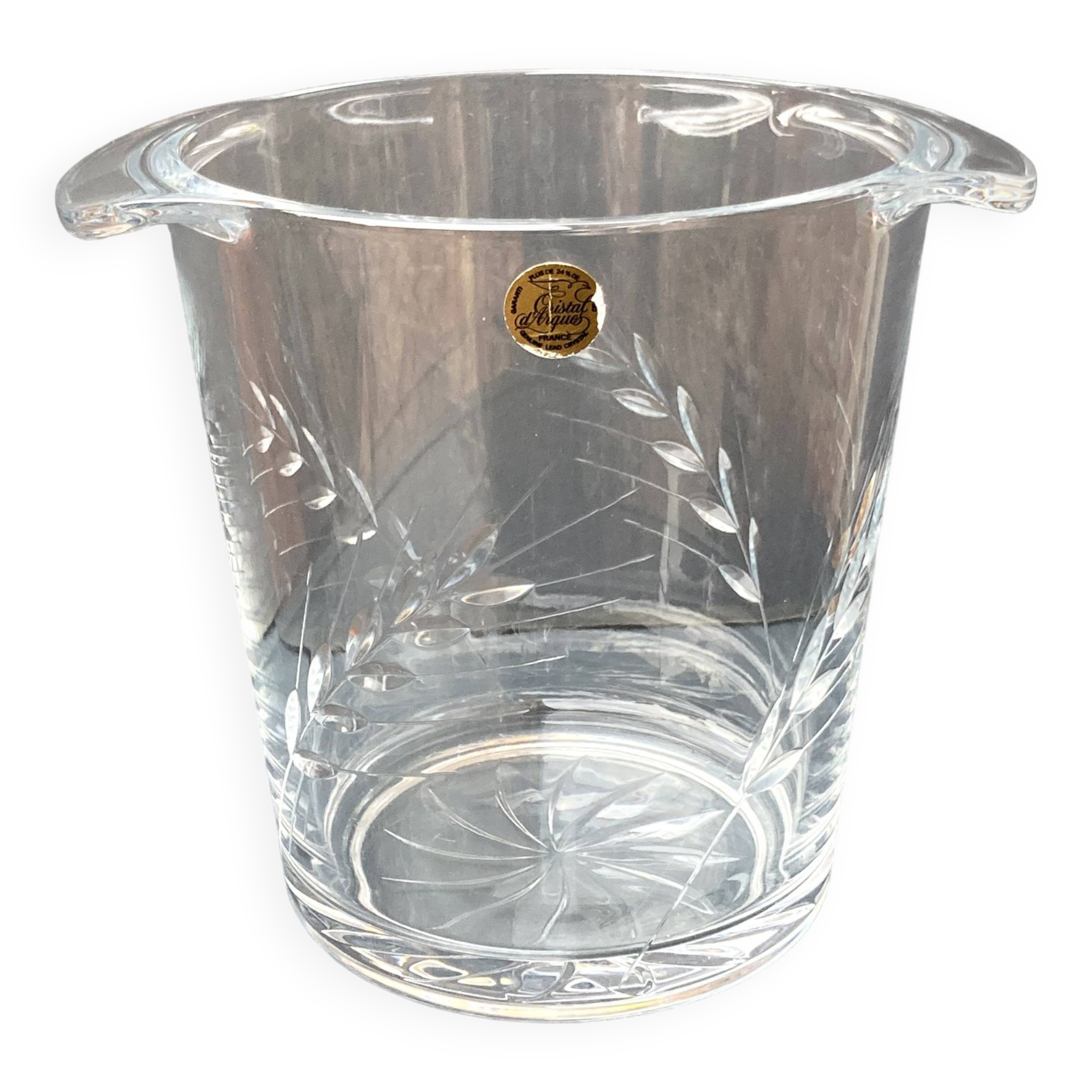 Cristal d'arques champagne seal